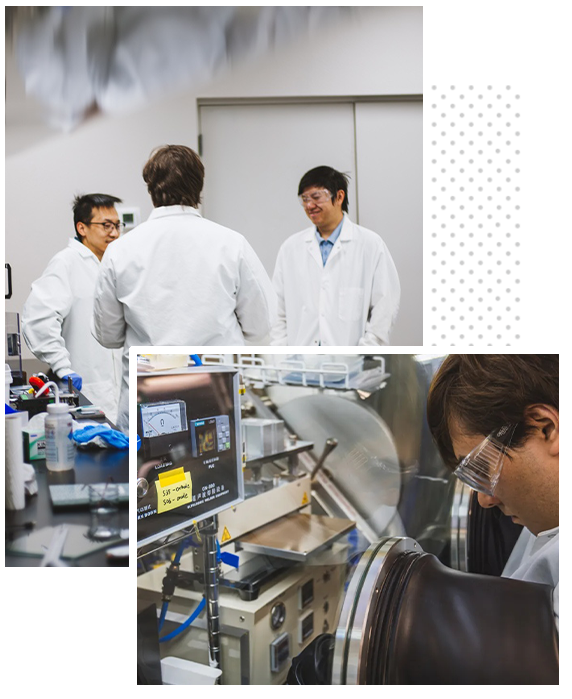 Solid-state battery research lab